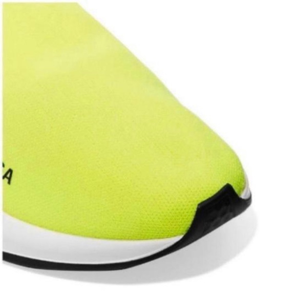 Balenciaga speed trainer neon sock sneakers - Picture 4 of 4